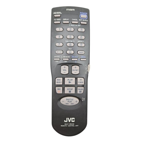 JVC Remote Control UR64EC1623 OEM Original Genuine Tested Works TV VCR - Picture 1 of 4